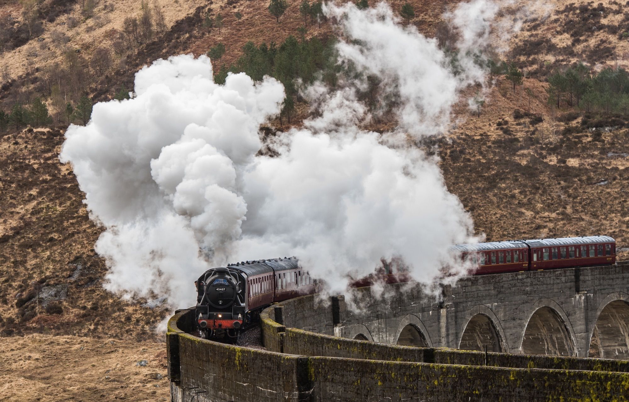 Jacobite steam train extends season after TV programme sparks surge in