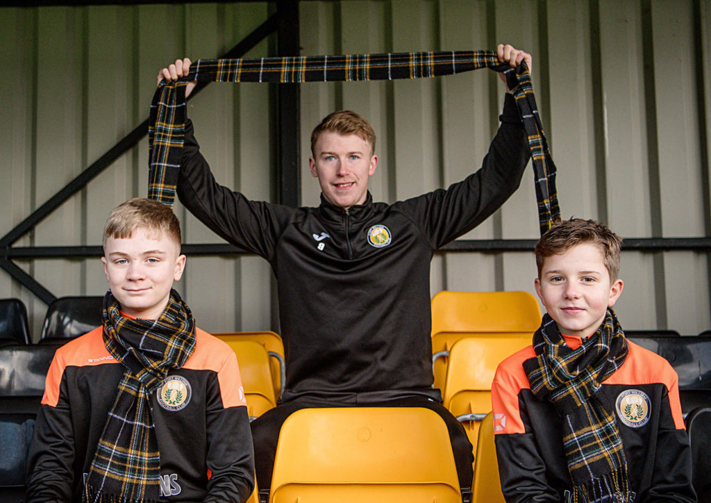 Fort William FC fans among best dressed thanks to new tartan The Oban