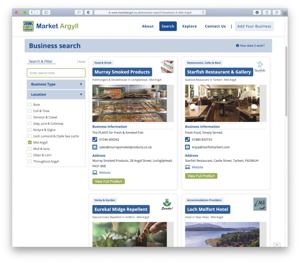 New virtual marketplace ‘puts Argyll in your pocket’ New virtual marketplace ‘puts Argyll in your pocket’