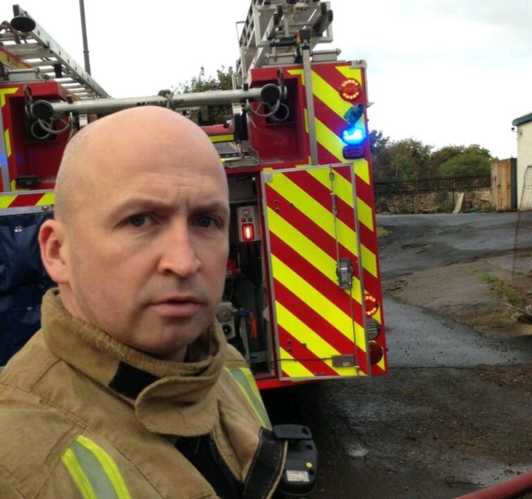 Firefighter steps up for pal Brian The Oban Times