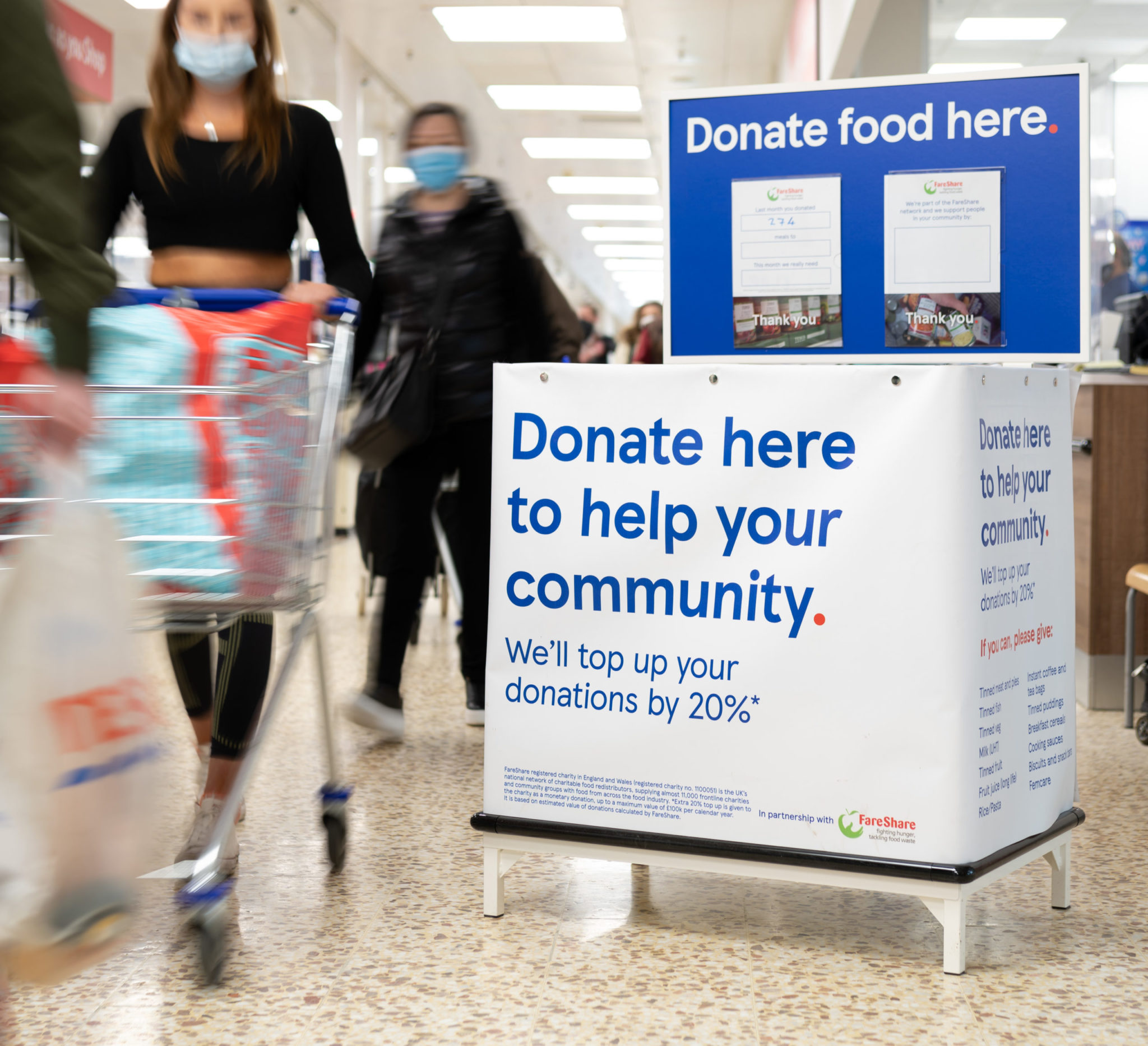 Supermarket installs new donation point The Oban Times