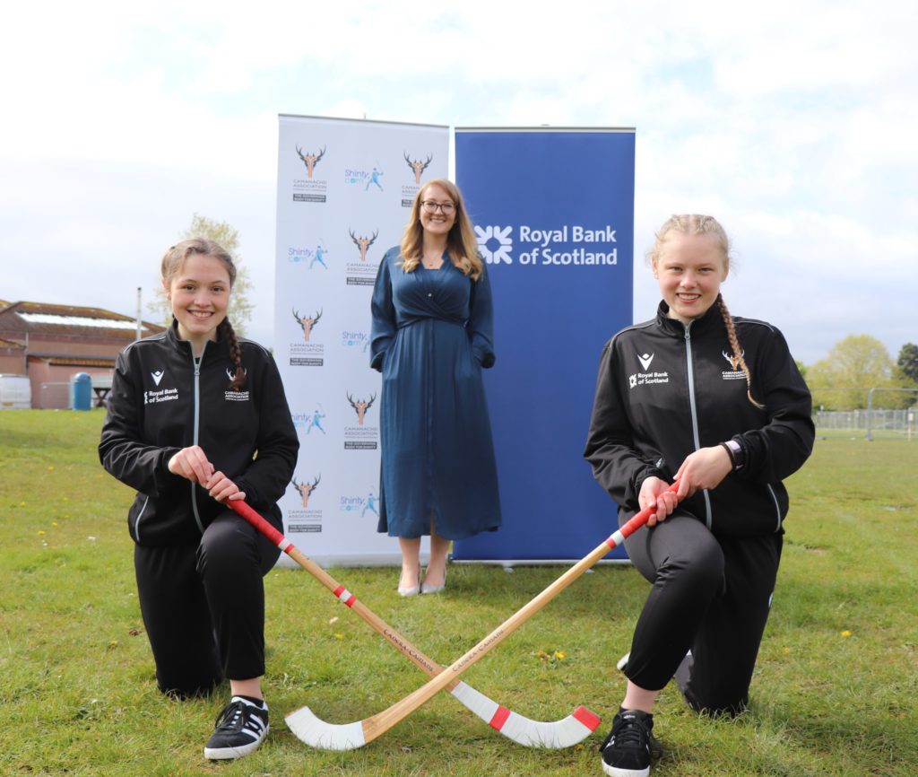 Return to action for youth shinty
