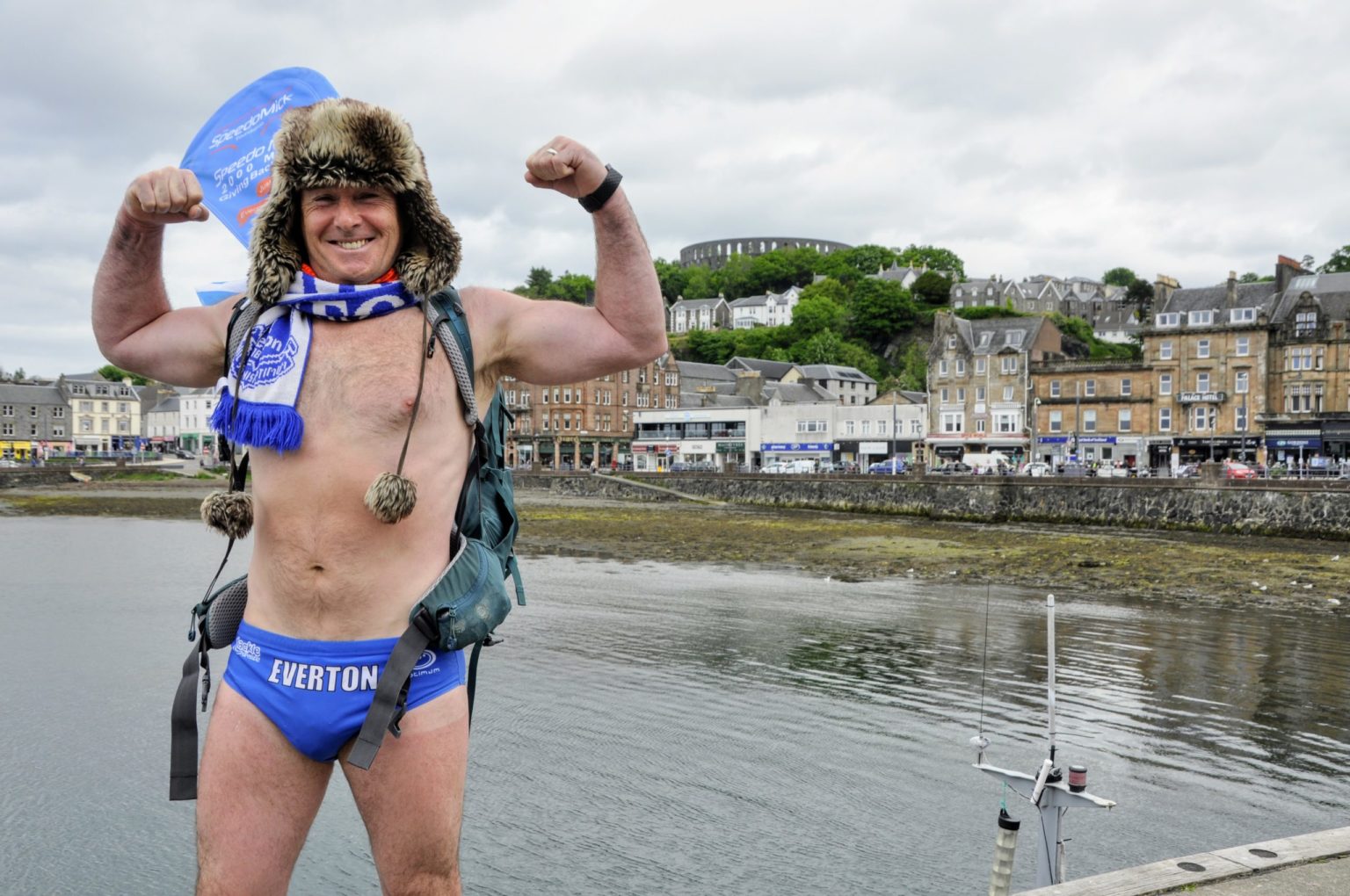 Speedo Mick makes a splash in Oban The Oban Times