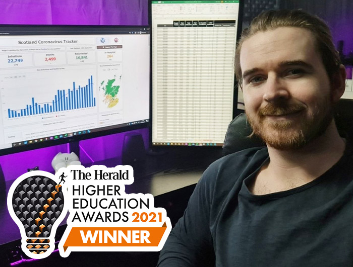 Argyll student’s outstanding contribution celebrated with national award Argyll student’s outstanding contribution celebrated with national award