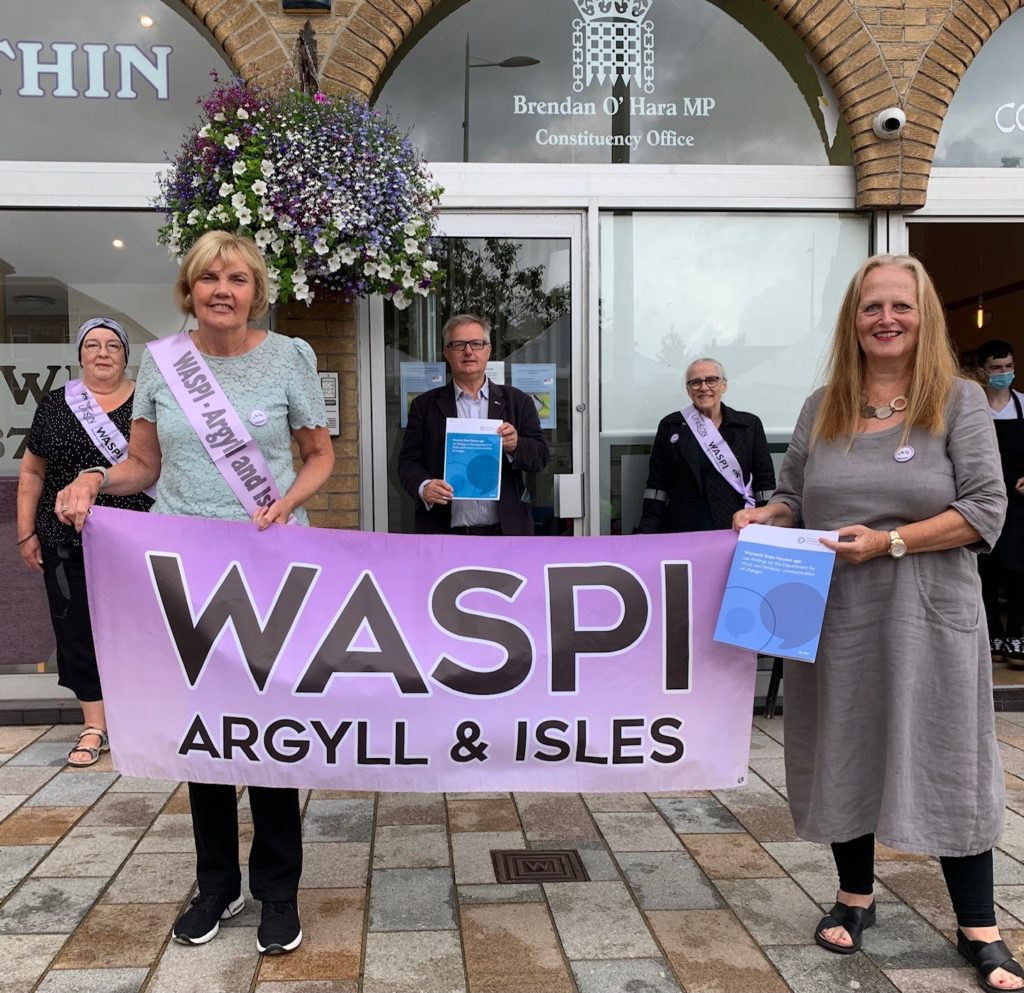 MP demands pension equality for Argyll women
