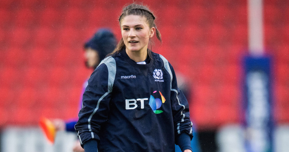 Former Lochaber player Helen Nelson was in action for Scotland against Italy on Friday night. NO-F06-Helen-Nelson.jpg