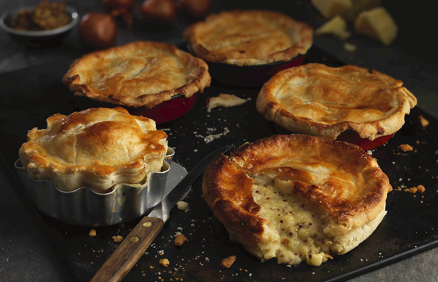 cheese and onion pies