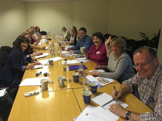 The People's Friend writing workshop group in Manchester.
