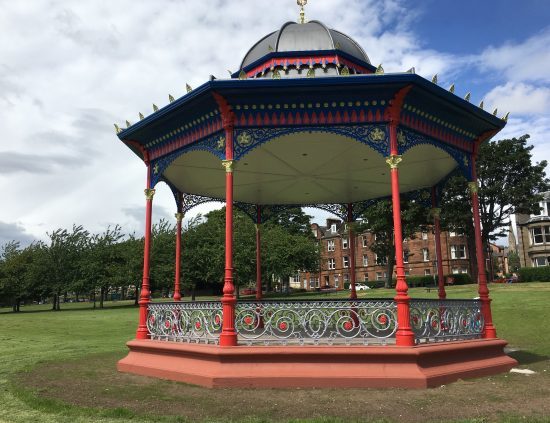 Magdalen Green bandstand, Dundee.