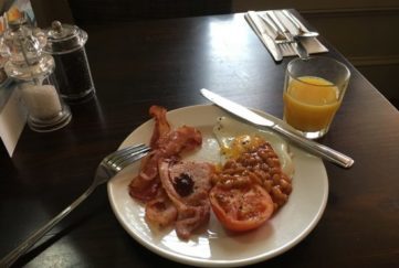 This super tasty breakfast set me up for a busy workshop day!