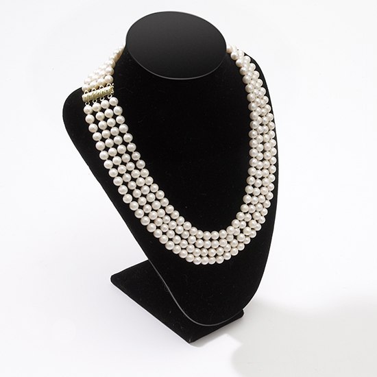 4 strand pearl necklace2