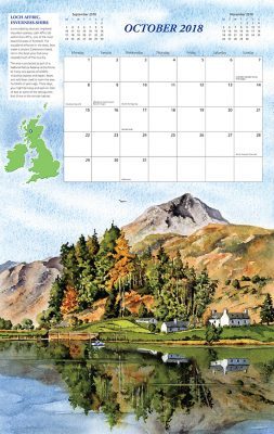 People's Friend Calendar 2018 October