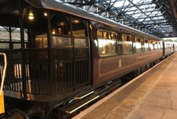 All aboard the Royal Scotsman.