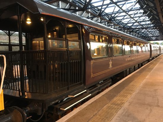 All aboard the Royal Scotsman.