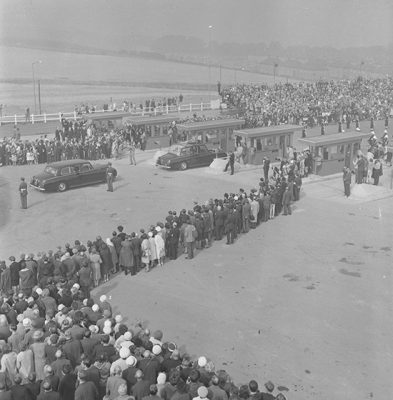 The Queen at Forth Road Bridge opening