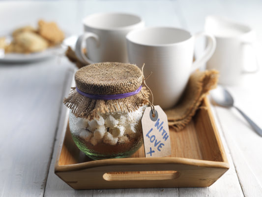 hot chocolate gift jar