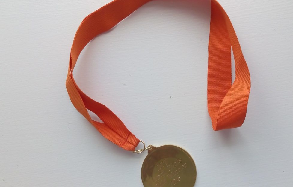 winning medal
