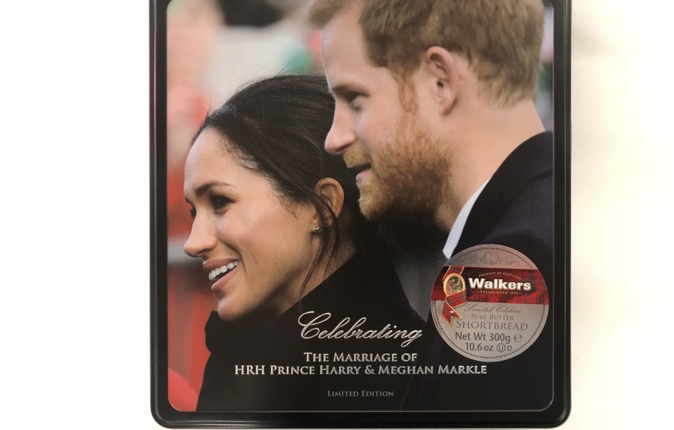 royal wedding shortbread