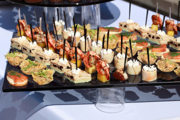 wedding canapes