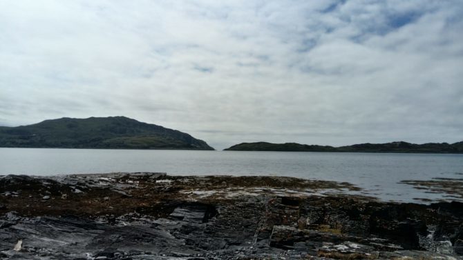 The view from Blackmill Bay