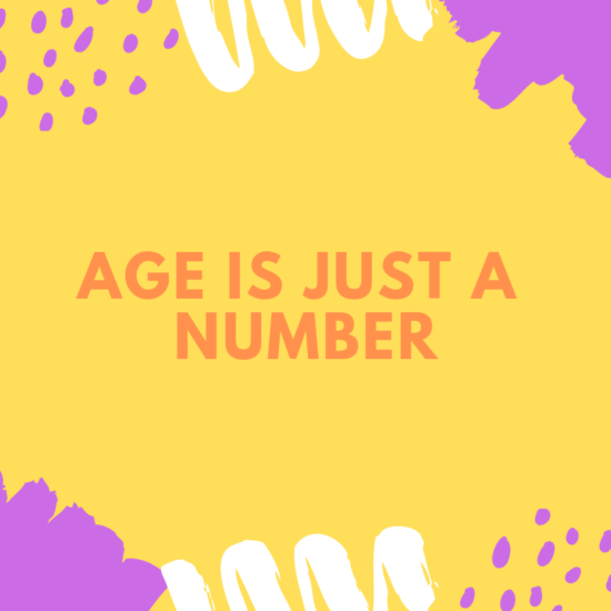 age is just a number