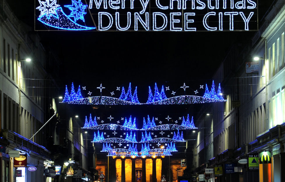 dundee christmas lights