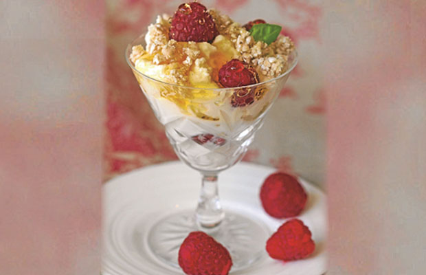 delicious cranachan cream