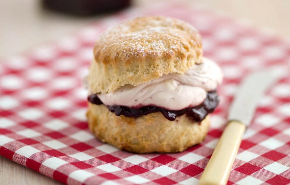 ginger yoghurt scones