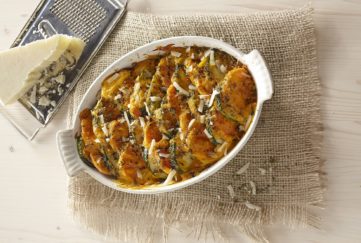 Sweet Potato and Courgette Bake