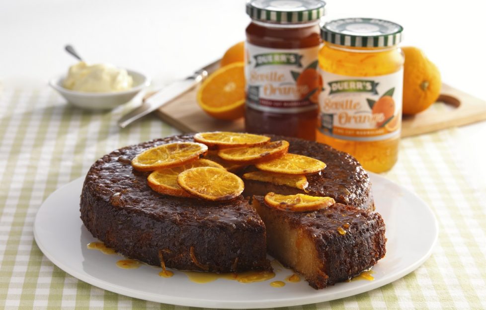 Orange Marmalade And Almond Cake