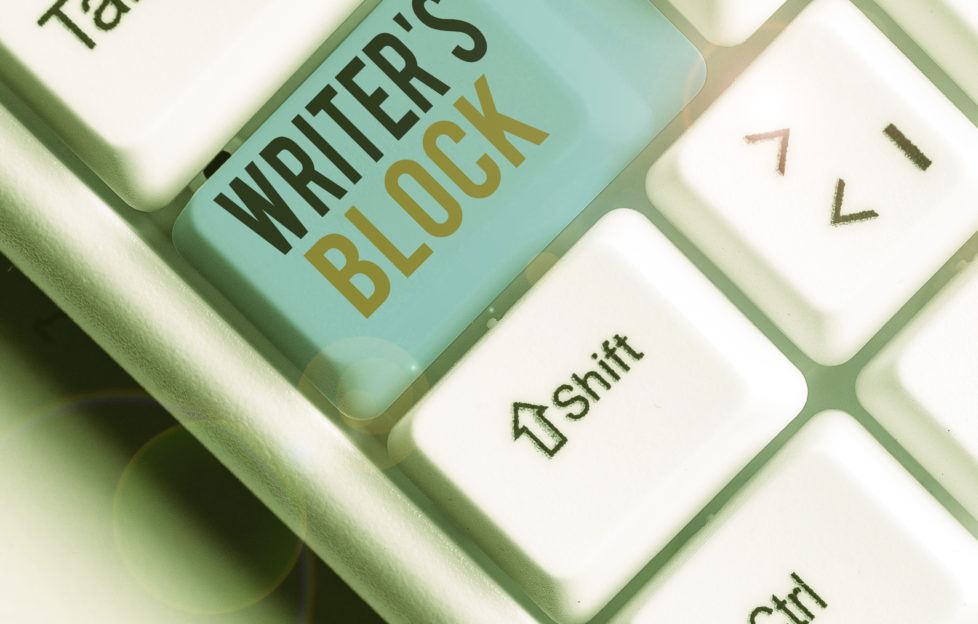 Ways To Banish Writers Block The Peoples Friend