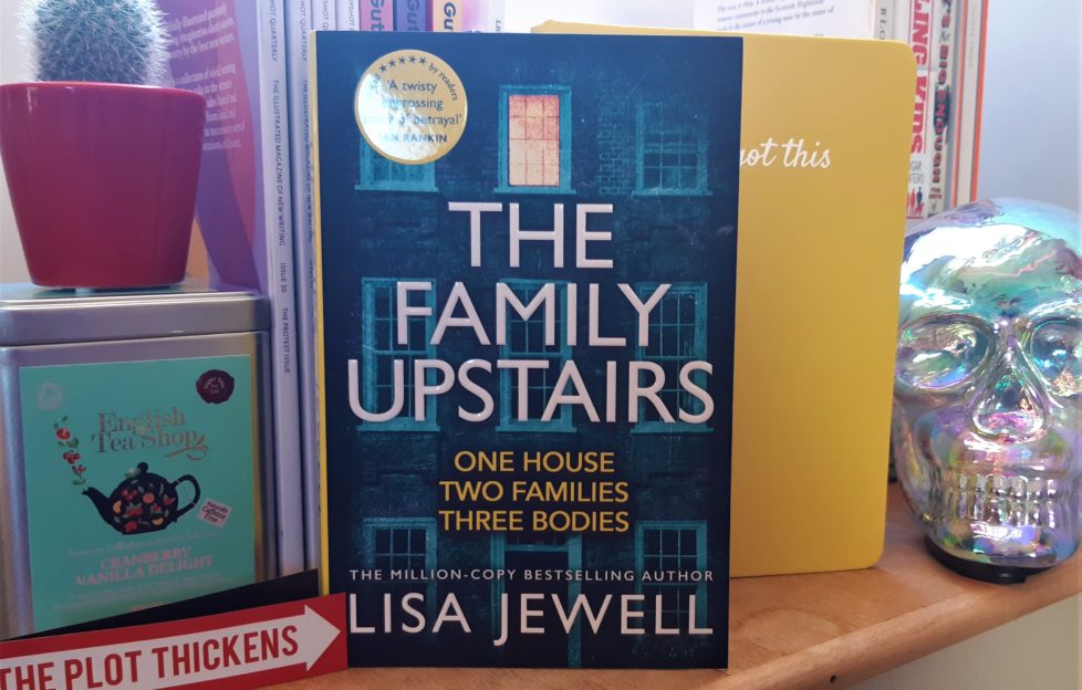 The cover of The Family Upstairs, hardback