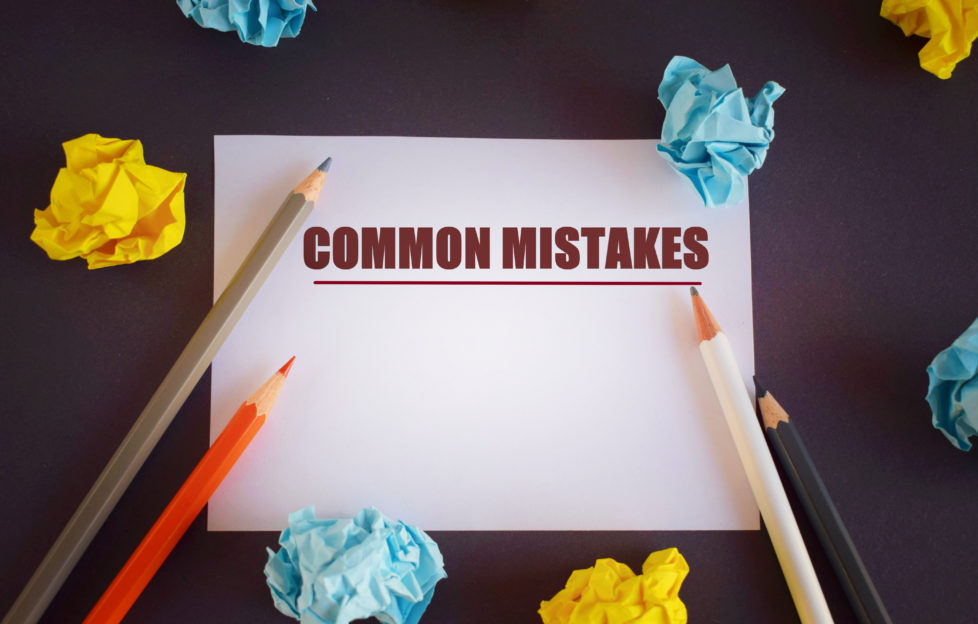 writing mistakes