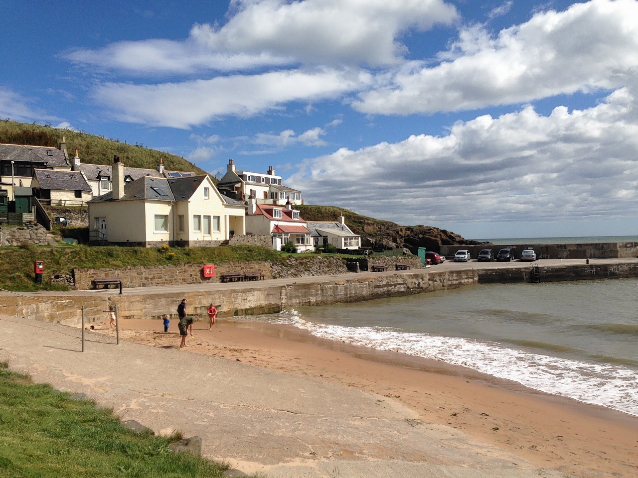 Collieston beach