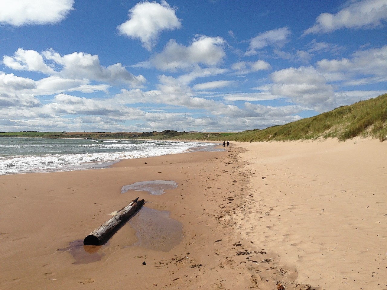 Cruden Bay beach.