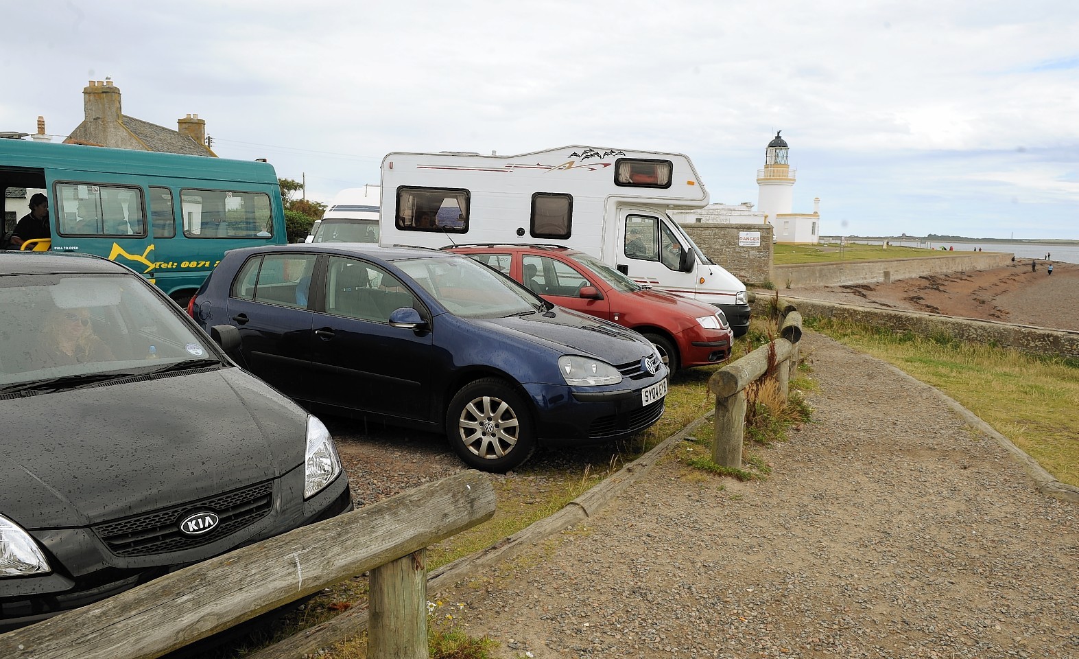The existing facilities at Chanonry Point