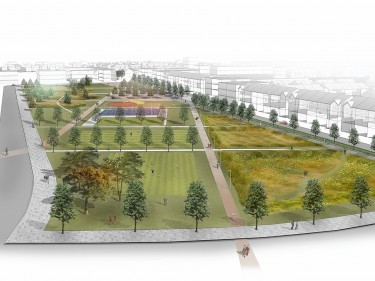 An artist impression of plans for the development