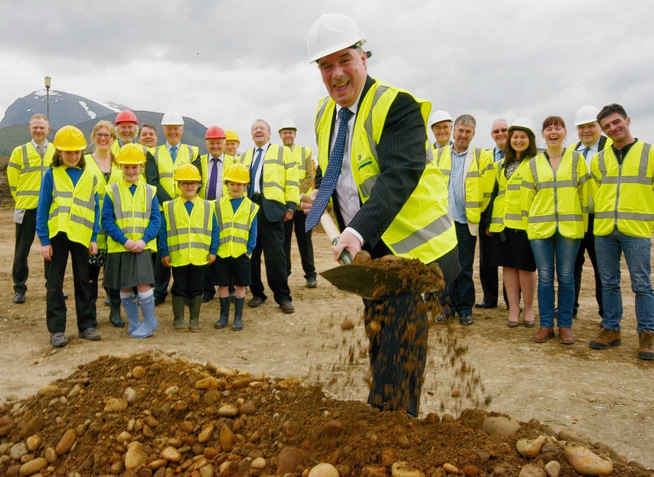 Works has started on the new Fort William schools