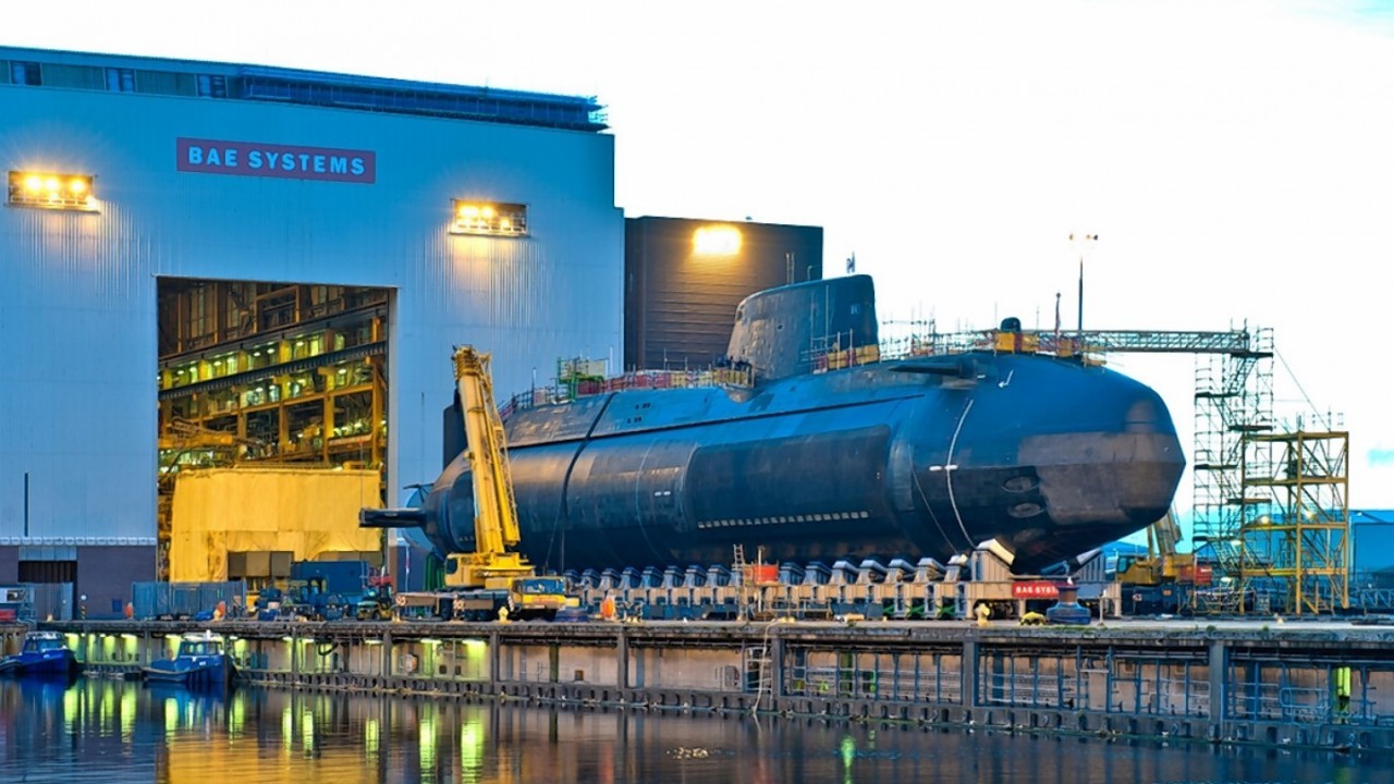 Britain's latest nuclear-powered submarine, Artful, has been launched (BAE Systems/PA)