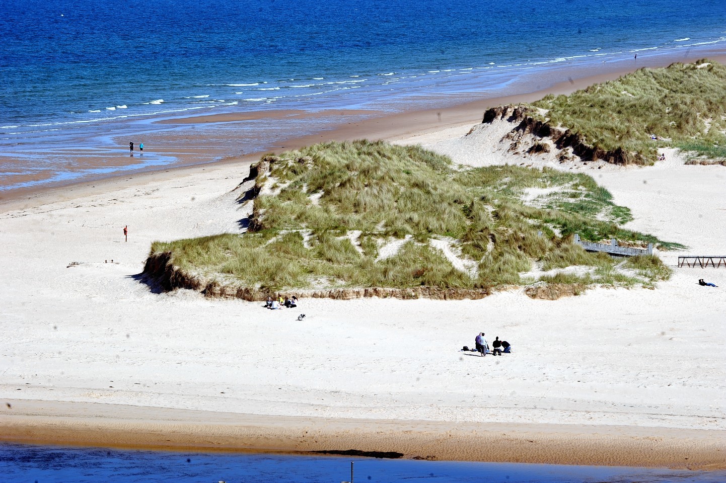 Nice weather at Lossiemouth