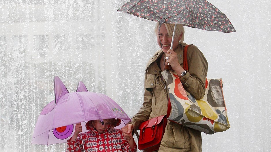 Heavy thunderstorms could hit the north and north-east of Scotland on Saturday.