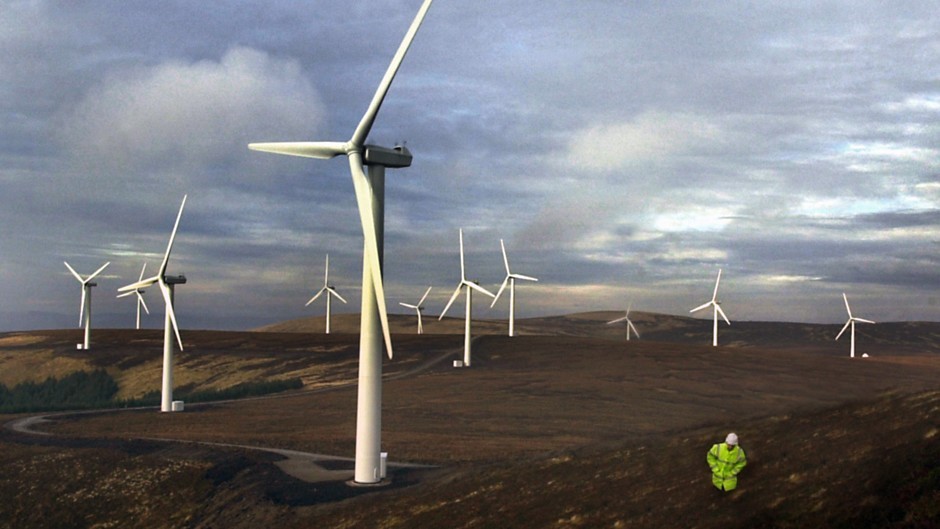 Plans for a 26-turbine wind farm south of Strathaven in South Lanarkshire have been approved by the Scottish Government