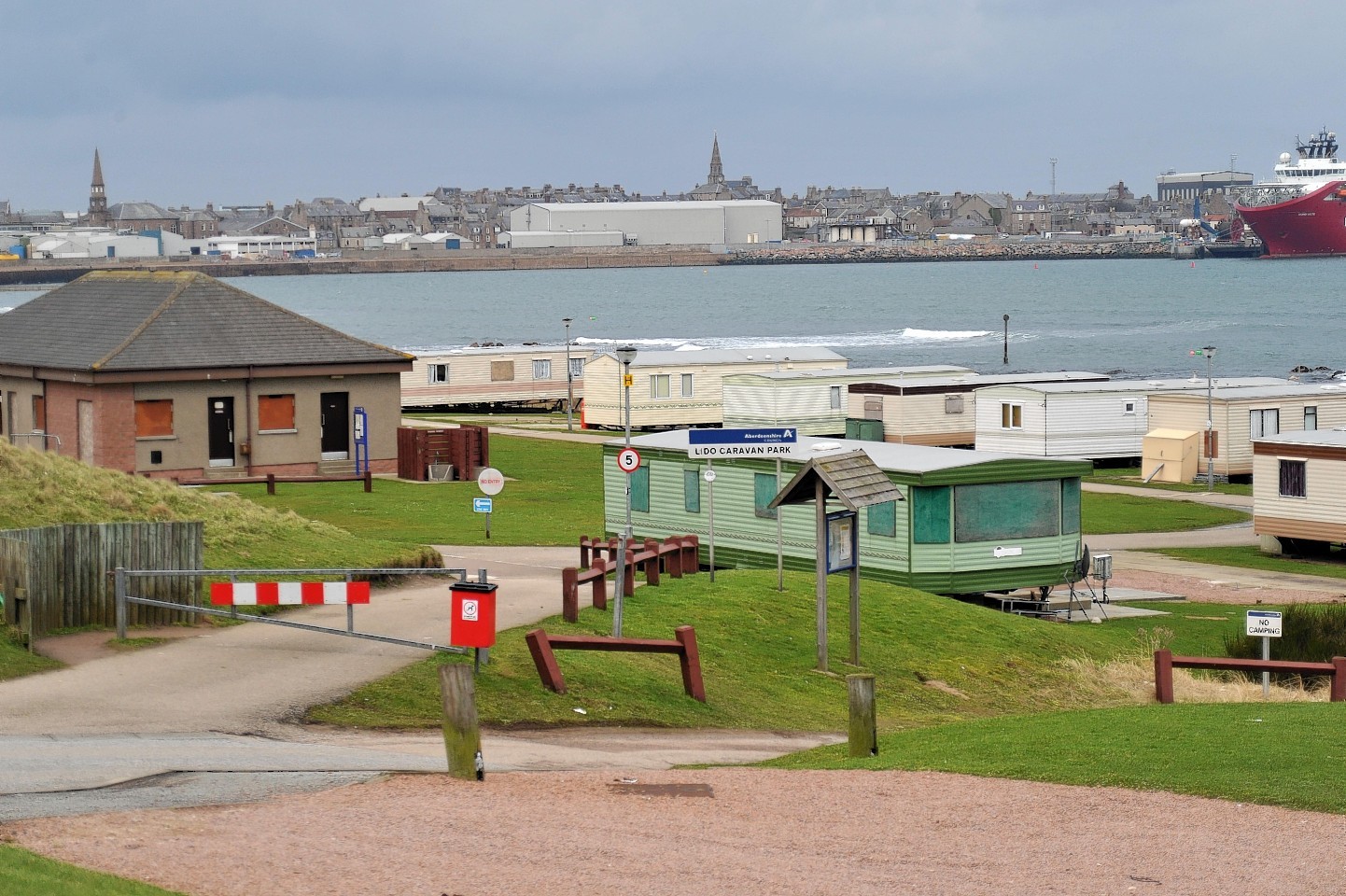 Peterhead's lido.