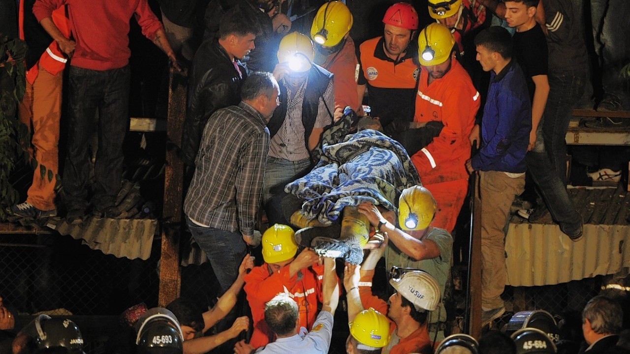 Harrowing pictures from the Turkey mine explosion