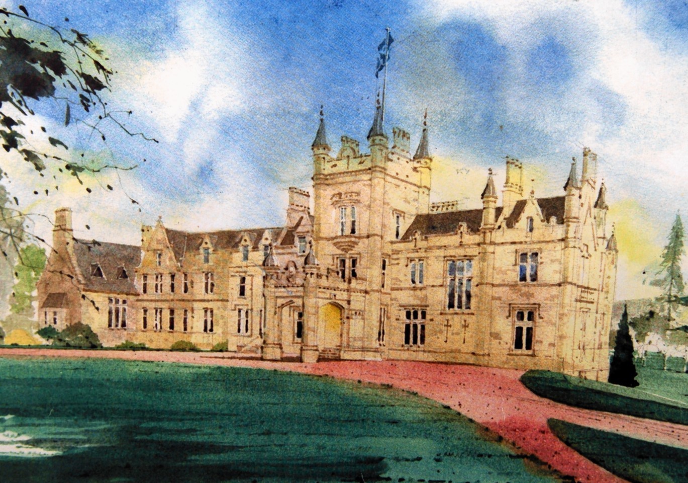 Artist impression of Ury House