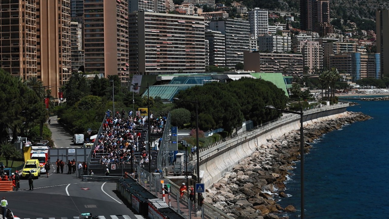 Mercedes Lewis Hamilton during FP3 for the 2014 Monaco Grand Prix at the Circuit de Monaco, Monte Carlo
