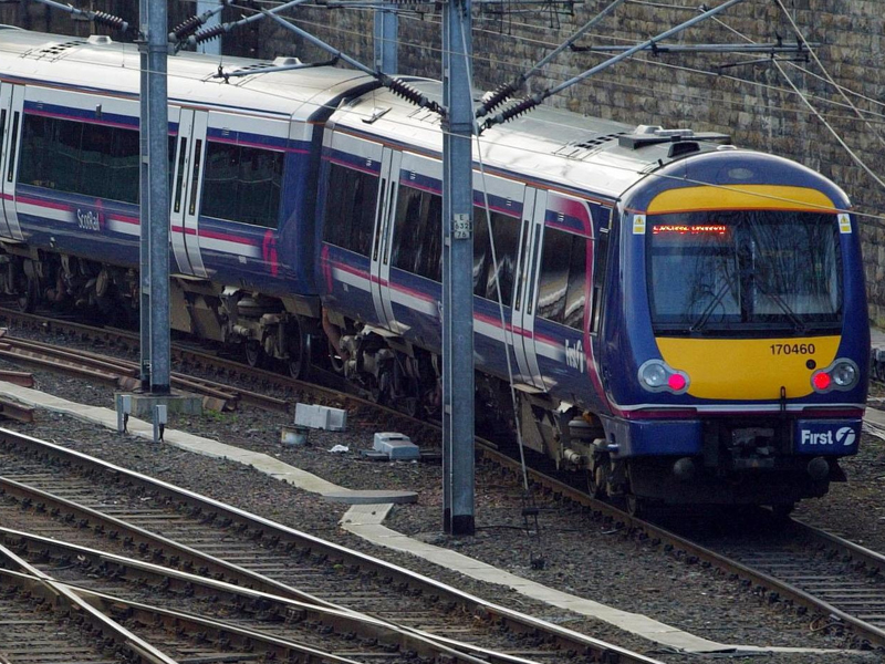 ScotRail trains are currently blocked.