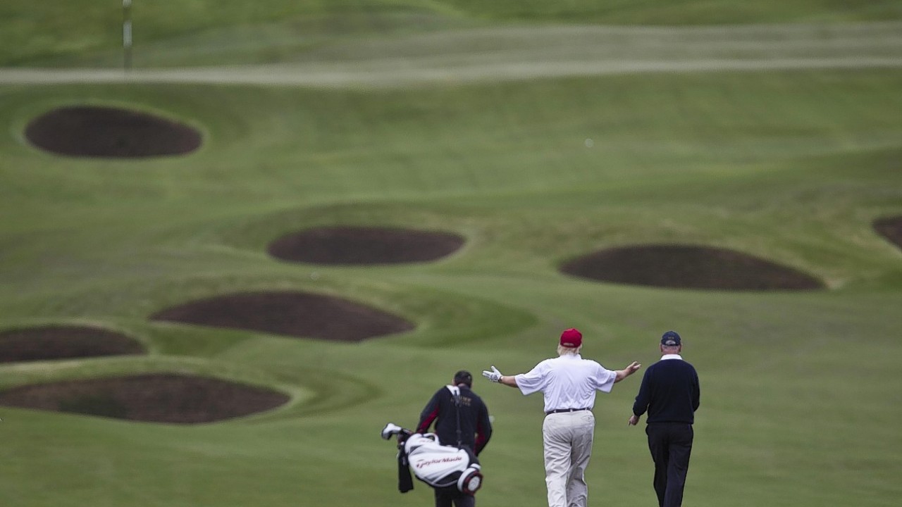 Donald Trump's course at Menie Estate, Aberdeenshire
