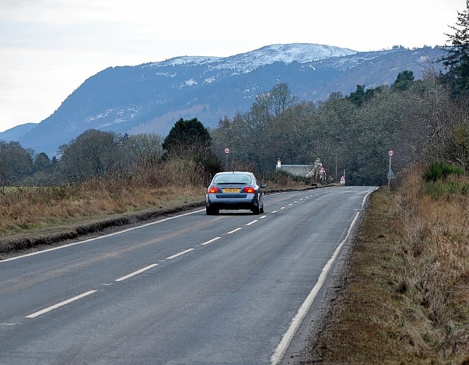 The A82 at Dunain