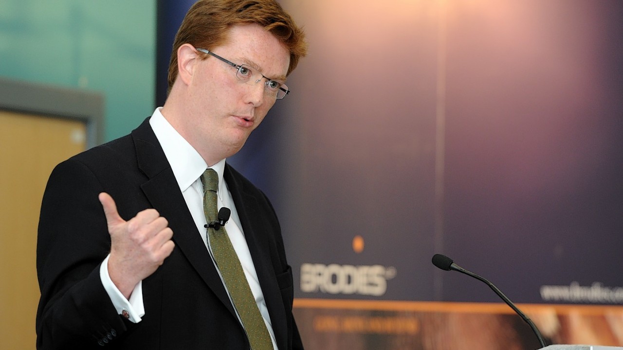 Lib Dem MP for Inverness, Nairn, Badenoch and Strathspey and chief secretary to the treasury, Danny Alexander.